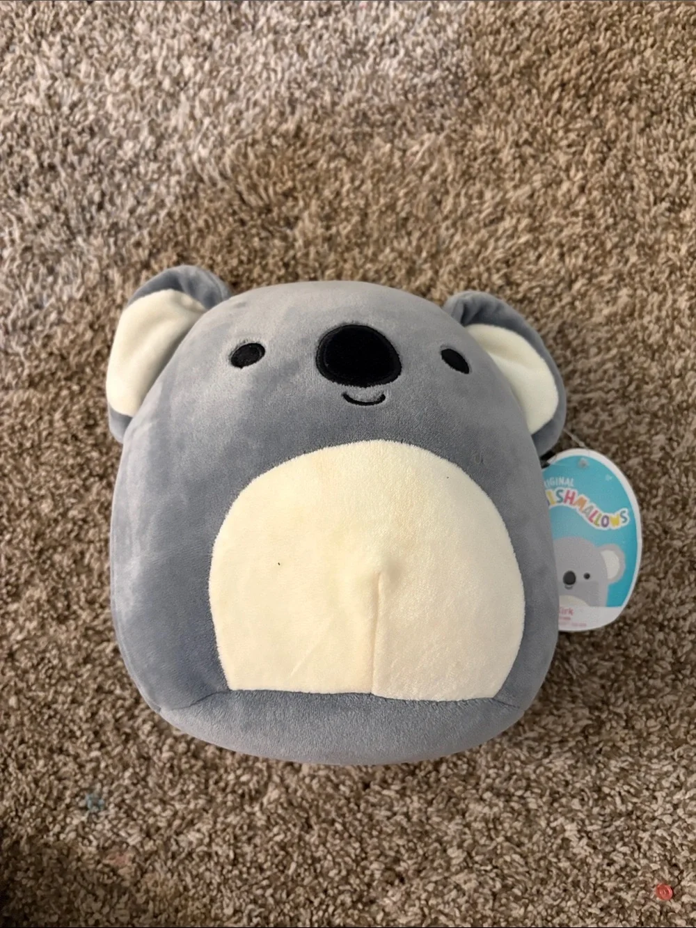 Squishmallows Gray and Cream Koala Kirk Plush